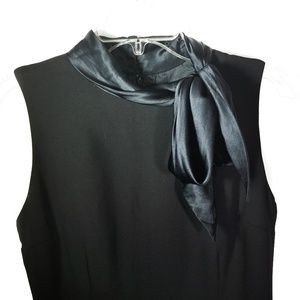 Maggy London Black Shift Dress (A24)